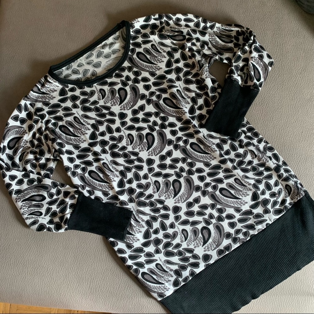 Paisley Print Top